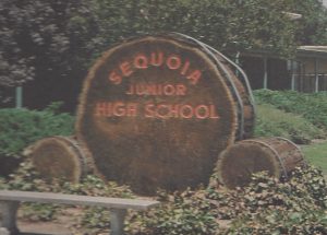 Sequoia Junior High School in 1976
