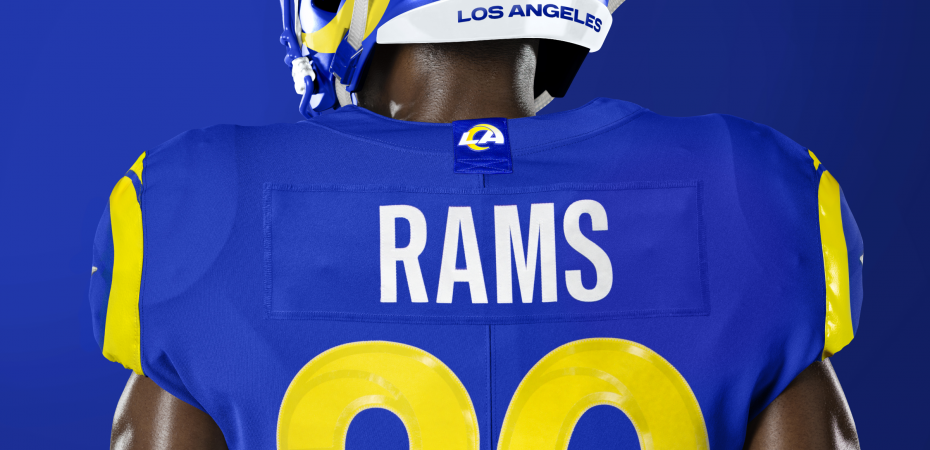Rams New Uniforms (Image from the Los Angeles Rams)