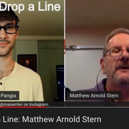 Alec Pangia and me on Drop A Line