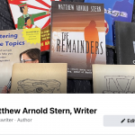Masthead of my Facebook author page