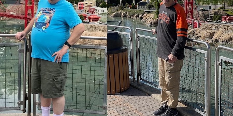 What dropping 82 pounds looks like