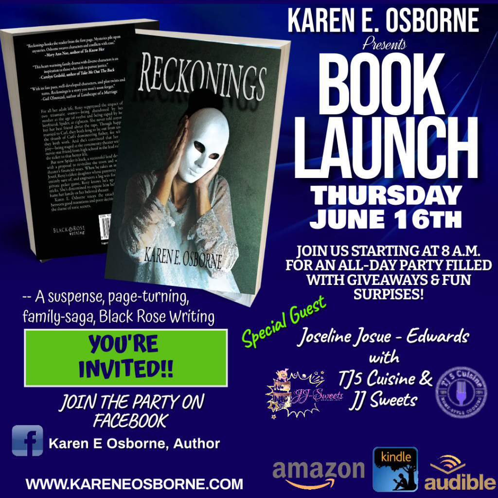Reckonings Book Launch Ad
