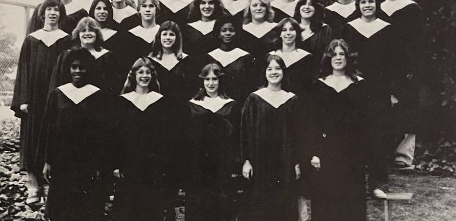 My high school choir in 1978