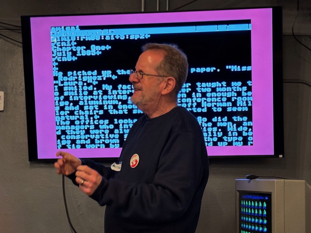 My presentation at the Commodore Los Angeles Super Show, April 26, 2025