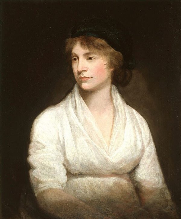 Mary Wollstonecraft by John Opie from the National Portrait Gallery.