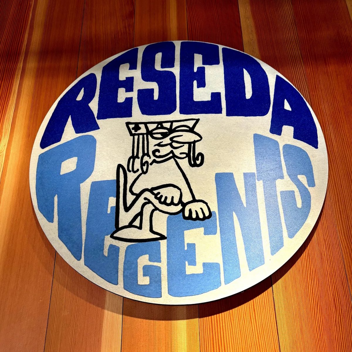 Reseda Regents button at Raising Cane's in Encino